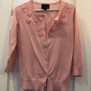 Cynthia Rowley S button down cotton sweater